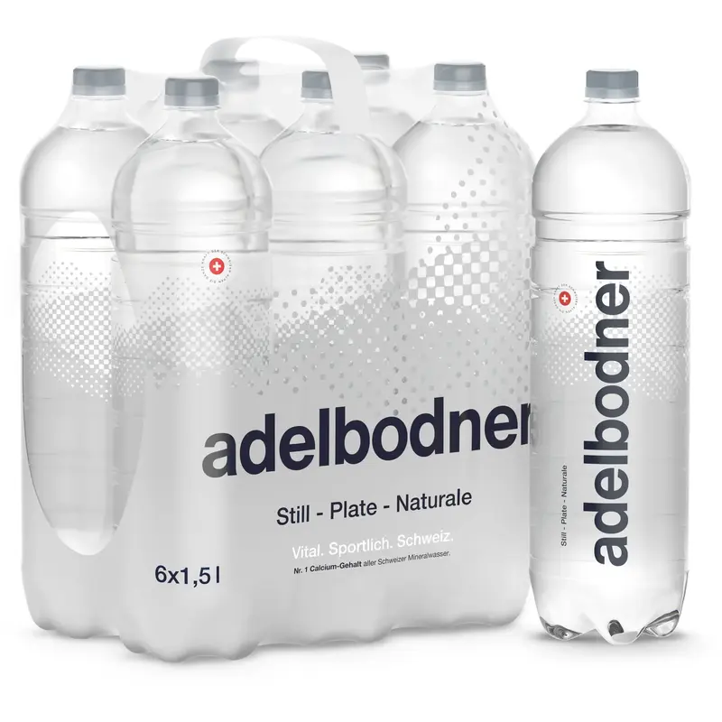 ADELBODNER ohne Kohlensäure 180055 150 cl, 6 Stk.