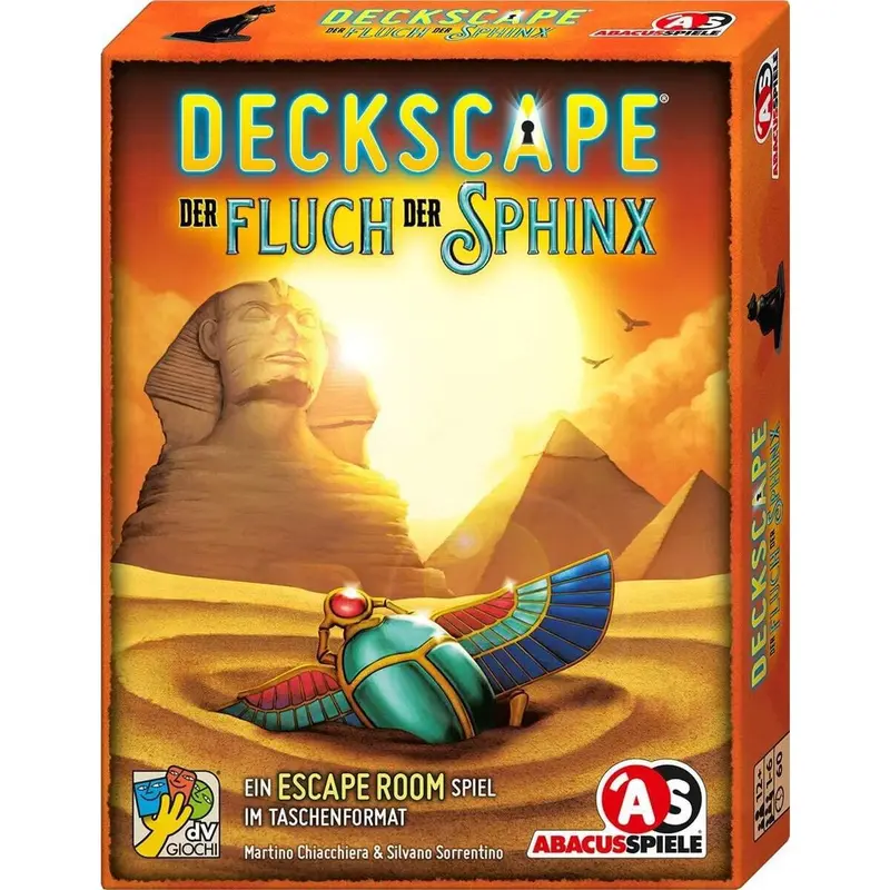 Asmodee Abacusspiele Deckscape Der Fluch der Sphinx