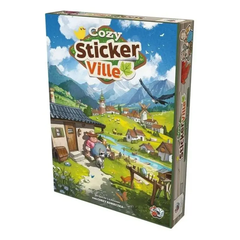 Asmodee Cozy Sticker Ville