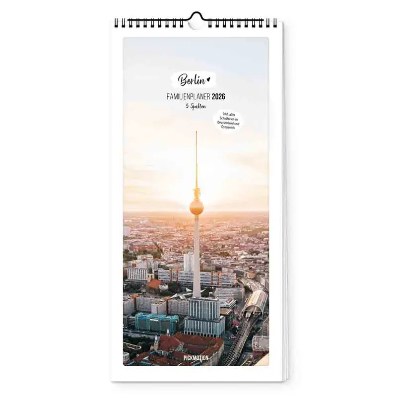 Berlin - Familienplaner (Format 20x42)