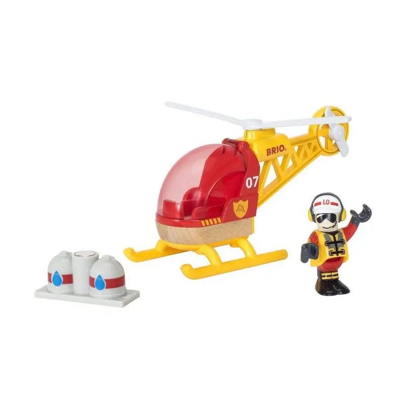 BRIO Feuerwehr-Hubschrauber