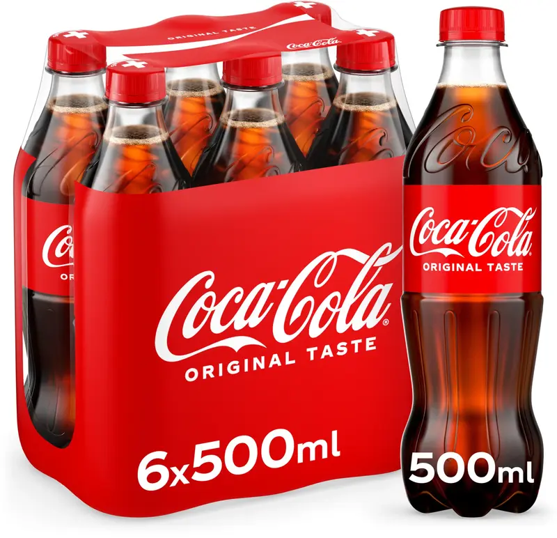 COCA COLA Original 153717 50cl, 6 Stk.