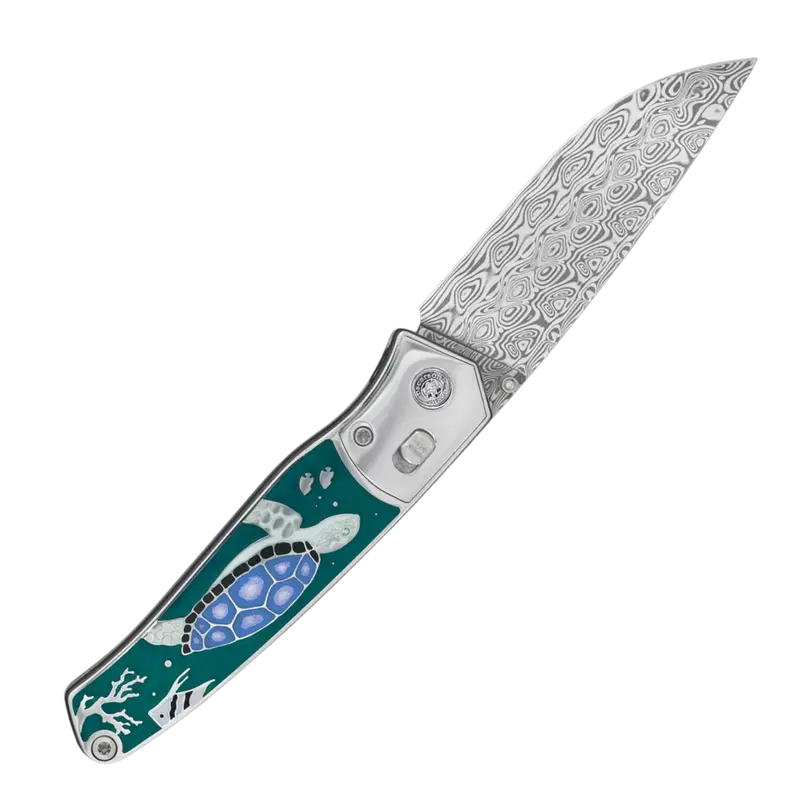 David Oscarson – Sea Turtle Collection - Mossy Teal - Messer