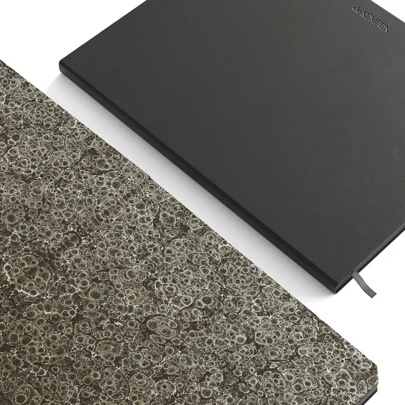 de KEMPEN Notizbuch Ashblack