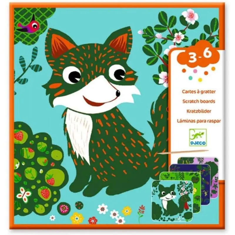 Djeco Kratzbilder 3-6
