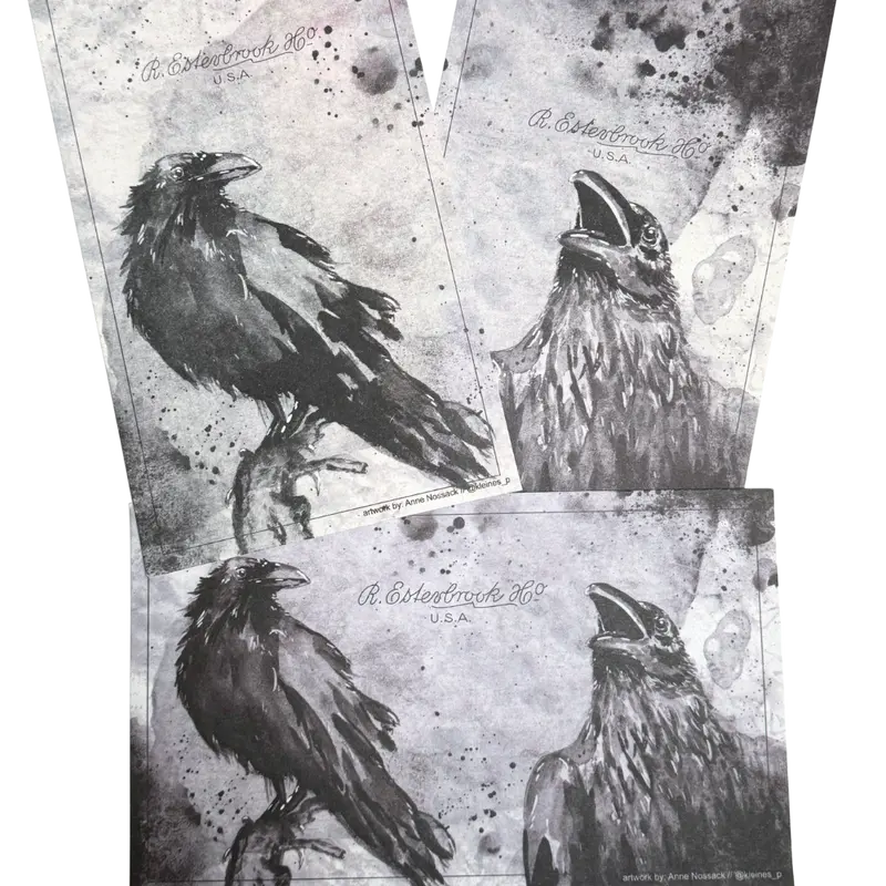 Esterbrook Black Raven Blotter Paper