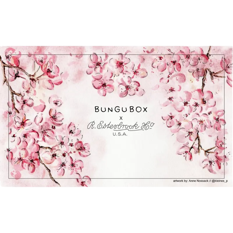 Esterbrook X BUNGUBOX Cherry Blossom Blotter Paper