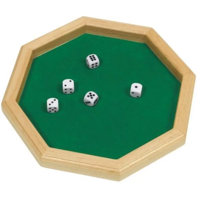 goki Wuerfelteller mit 5 Würfeln