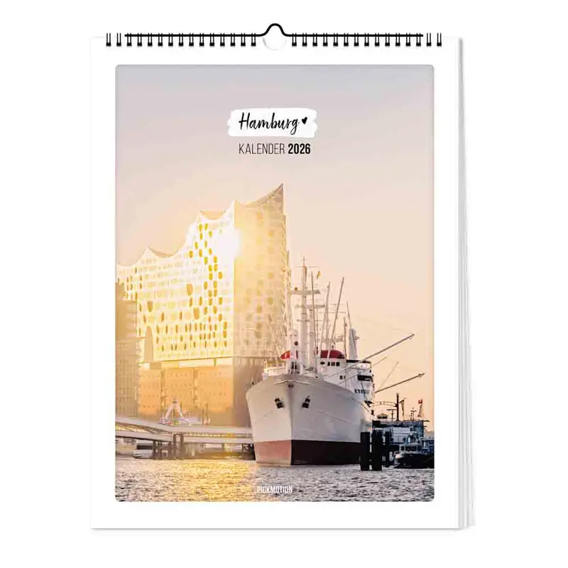 Hamburg - Kalender (Format 30x40)
