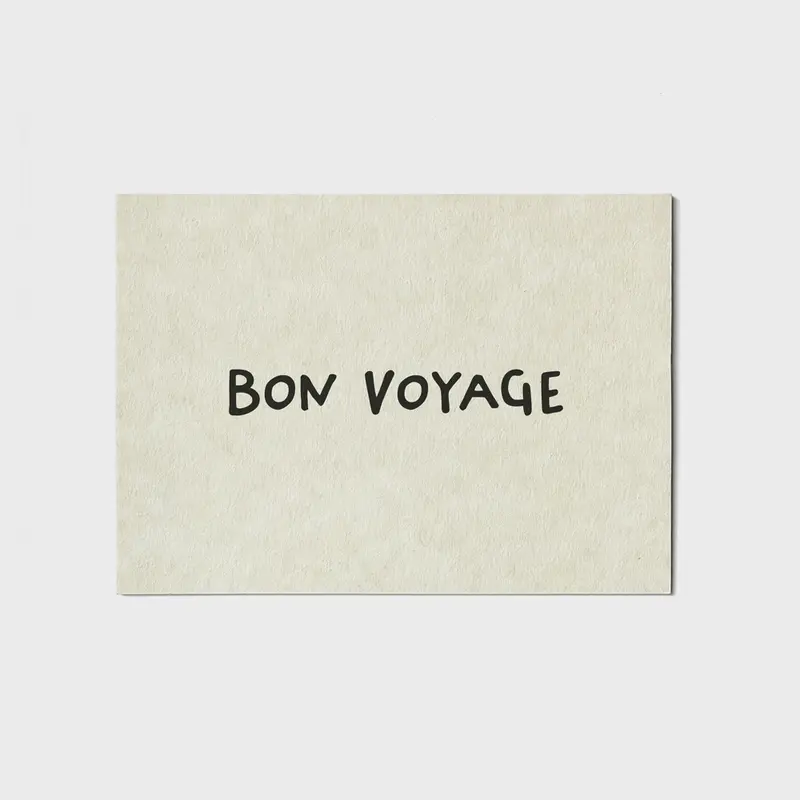 Karte Bon Voyage