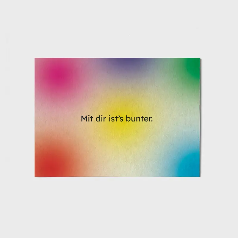 Karte Bunter