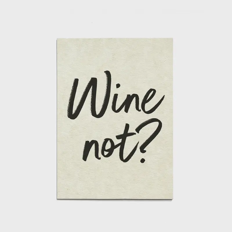 Karte Wine Not