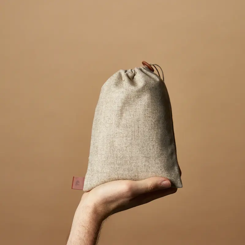 le nomad | merino travel pouch