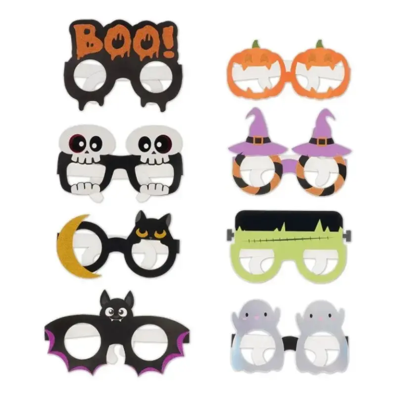 Legami Papierbrillen Halloween 8er Set