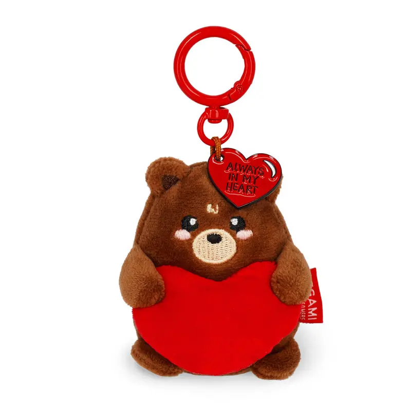 LEGAMI SPK0006 Plüsch-Schlüsselanhänger Teddy Bear - Tiny Super Soft!