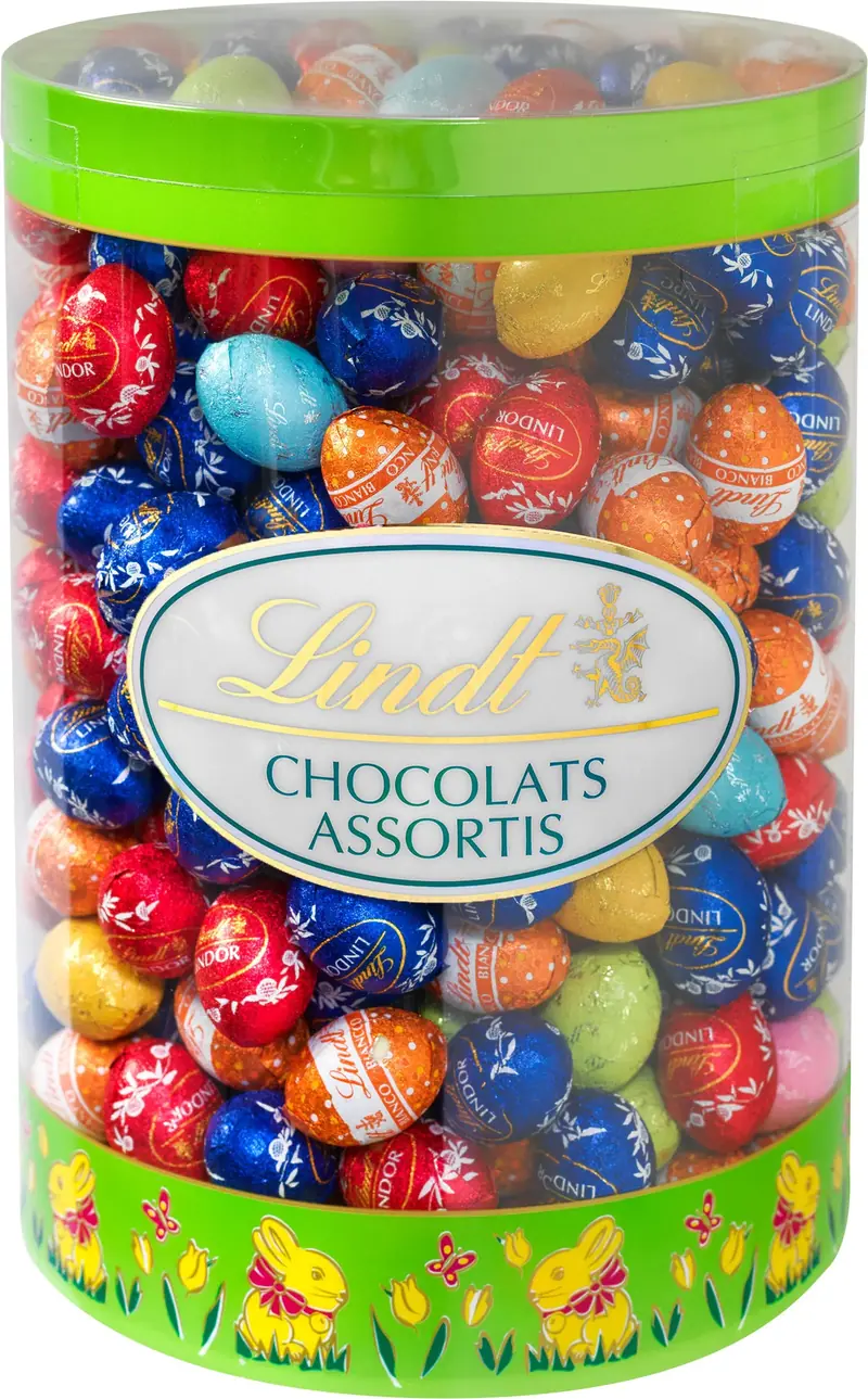LINDT Eili Dose Assortiert 654209 Dose 3000g