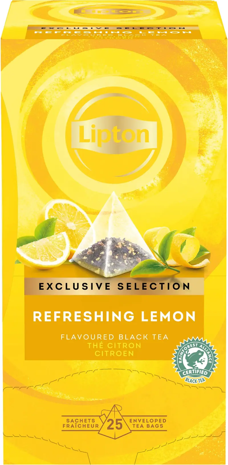 LIPTON Zitrone Tee 4071215 25 Pyramiden