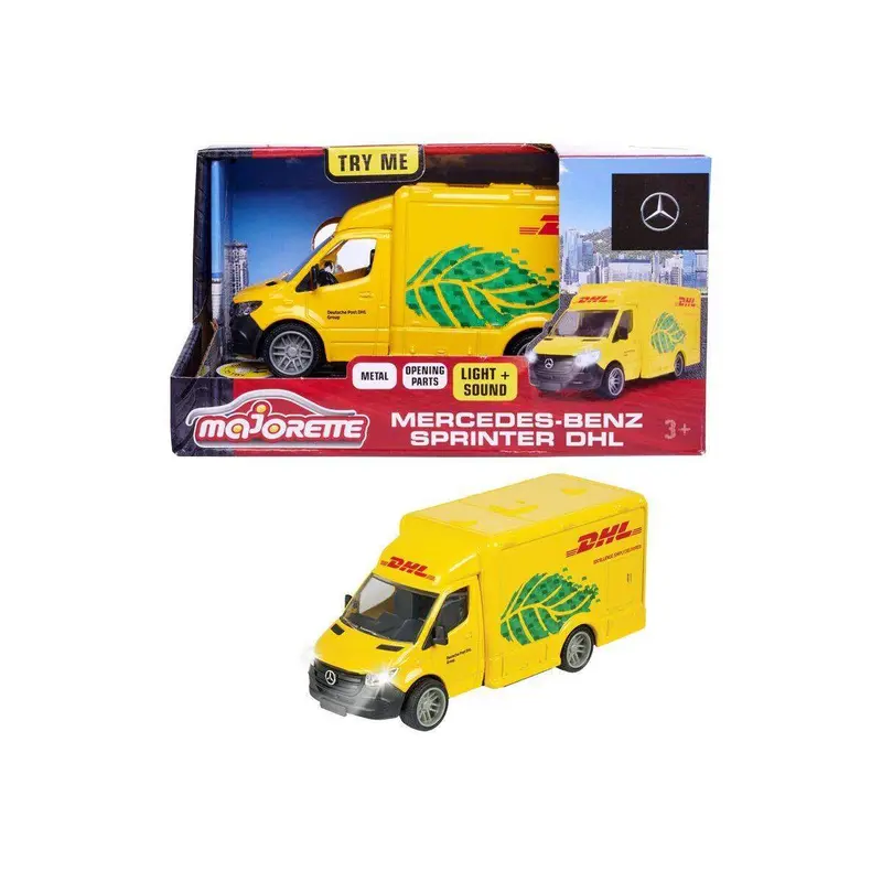 MAJORETTE 213742000 Mercedes-Benz Sprinter DHL