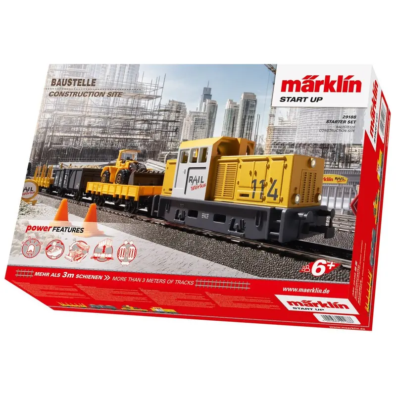 Märklin 29188 H0 Märklin Start up - Startpackung "Baustelle"