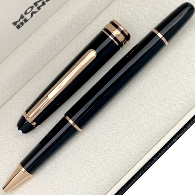 Montblanc Meisterstück Red Gold-Coated Classique Rollerball