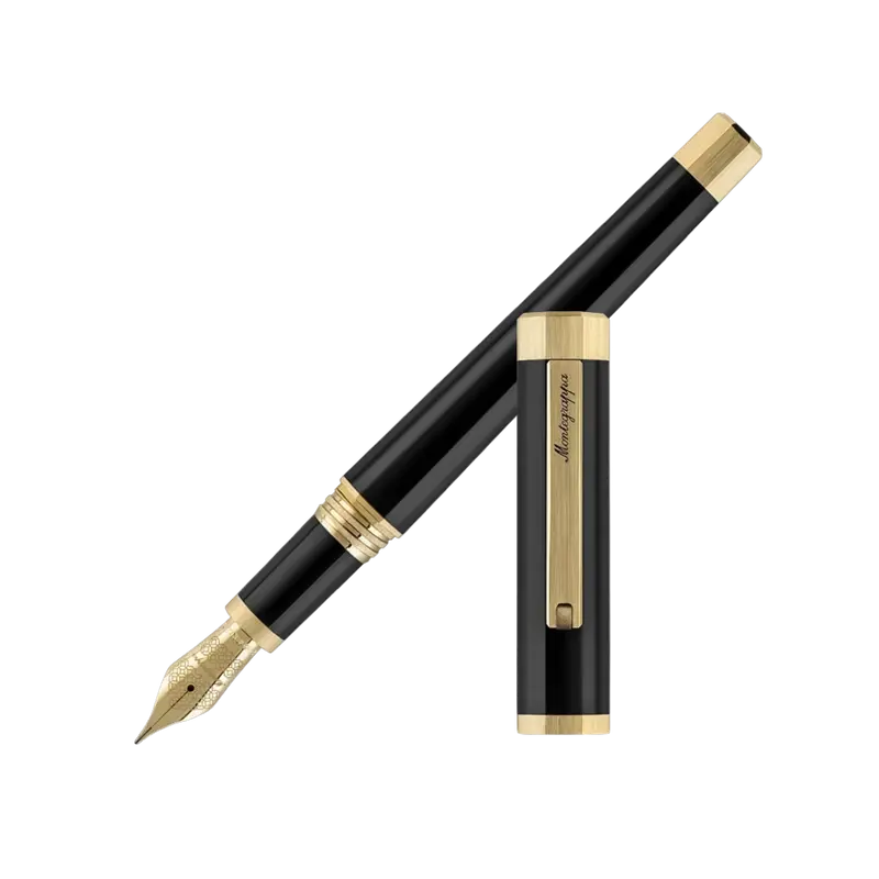 Montegrappa Otto Yellow Gold IP Füllfederhalter