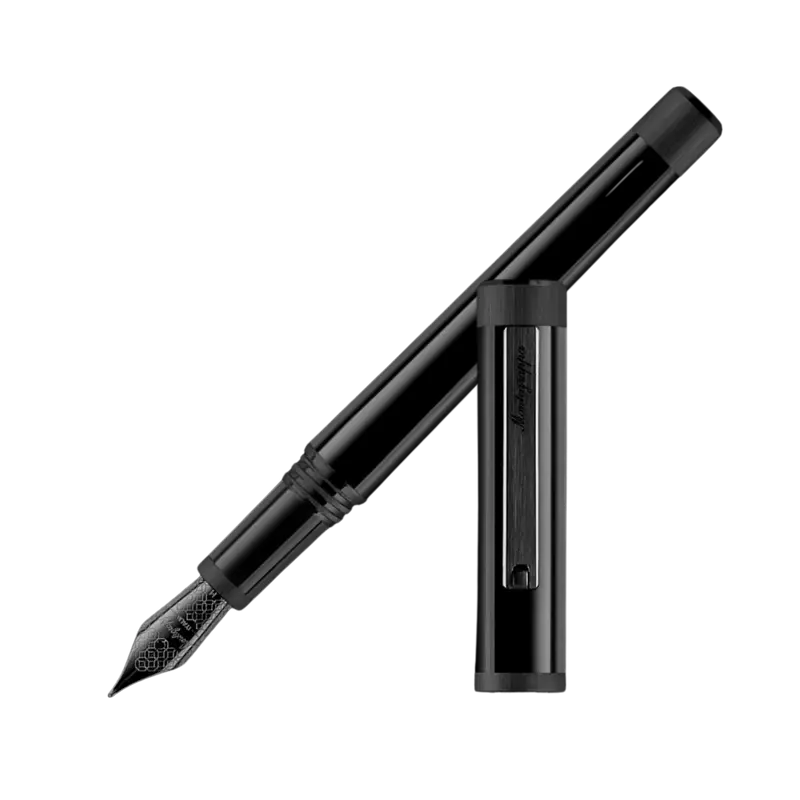 Montegrappa Zero Ultra Black IP Füllfederhalter