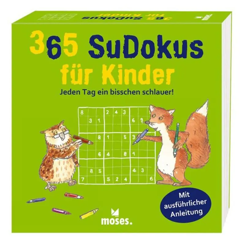 moses. 365 SuDokus für Kinder