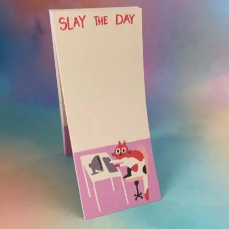Notizblock - Slay The Day