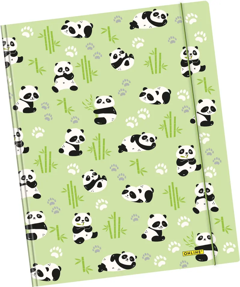 ONLINE Gummizugmappe A4 10164/6 Panda