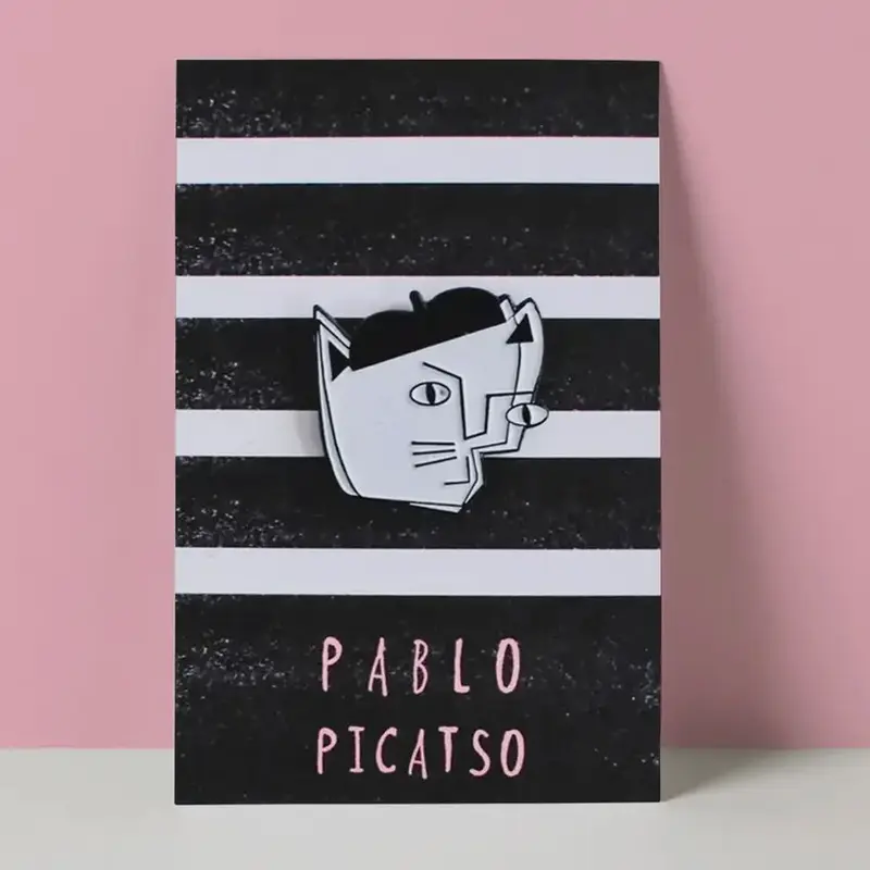 Pablo Picatso Katzen Pin