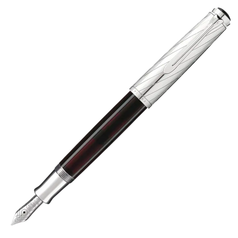 Pelikan M625 Rot-Transparent Füllfederhalter