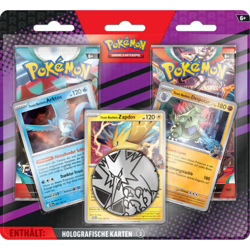 Pokemon Aufgewerteter 2er-Pack-Blister