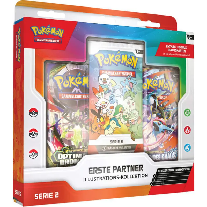 Pokemon Illustrations-Kollektion Erste Partner