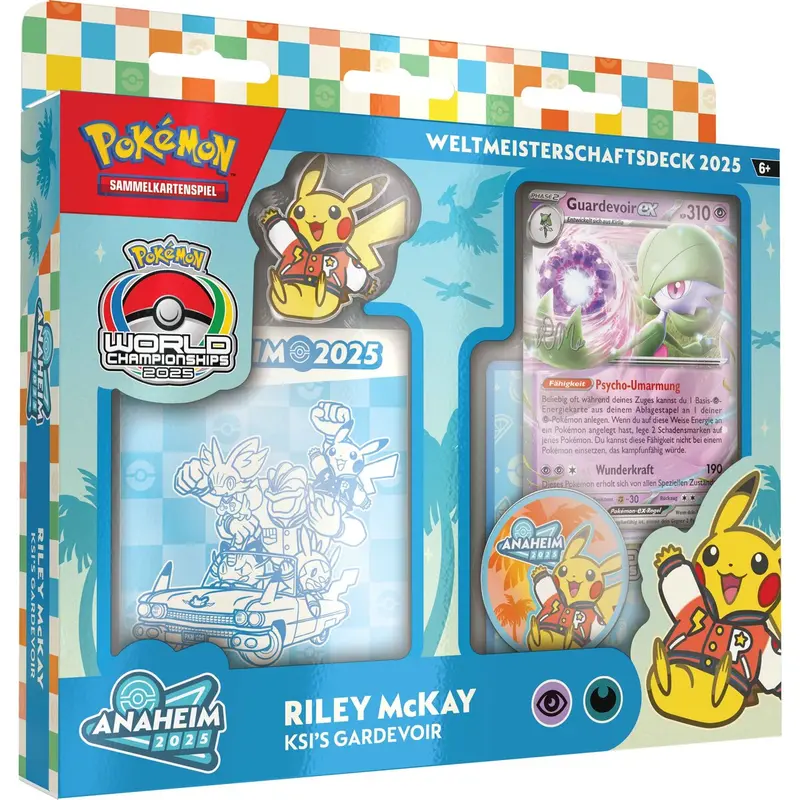 Pokemon Weltmeisterschaftsdeck 2025