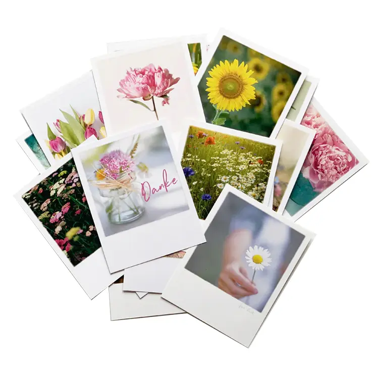 Postkarten-Überraschungsset "Blumen" – 20 Karten