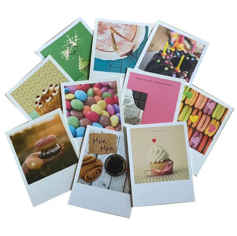 Postkarten-Überraschungsset "Sweets" - 10 Karten