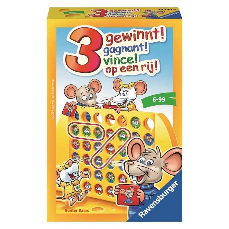 Ravensburger 3 gewinnt, Reisespiel