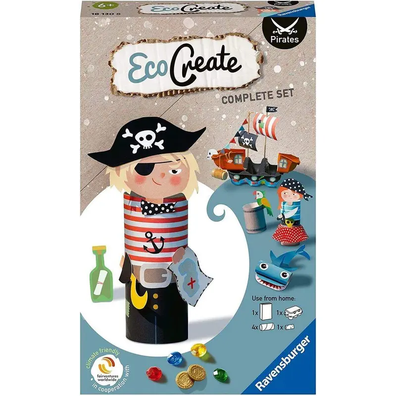 Ravensburger EcoCreate 18130 - Pirates