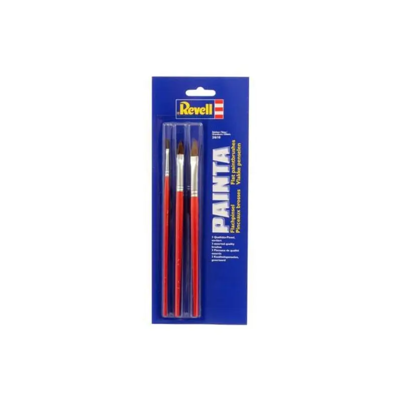 Revell 29610 Painta Flachpinsel-Set