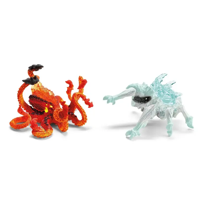 schleich® 70826 ELDRADOR® CREATURES Eiskäfer vs. Feuerkrake