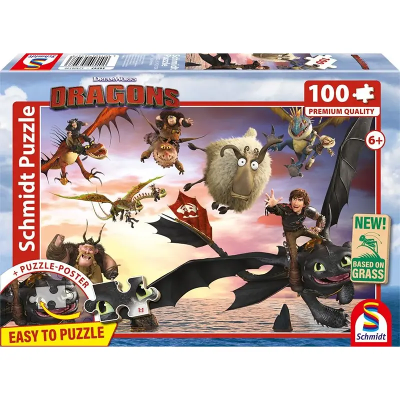Schmidt Spiele Puzzle - DRAGONS