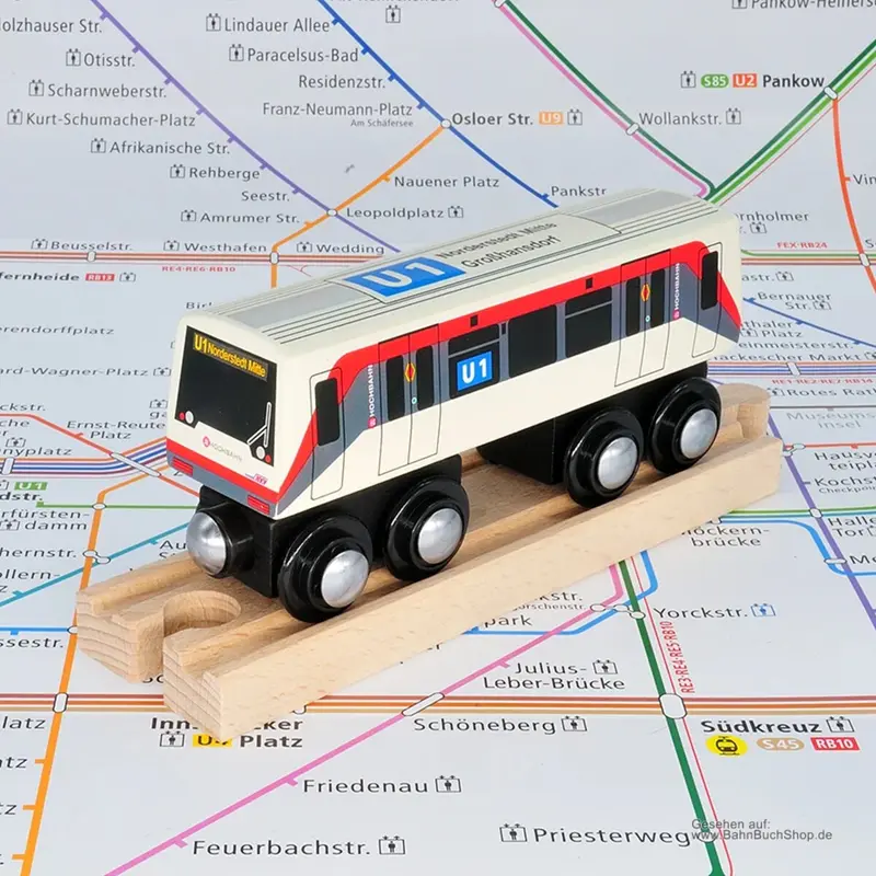 tiny trainz Holz U-Bahn Hamburg U1