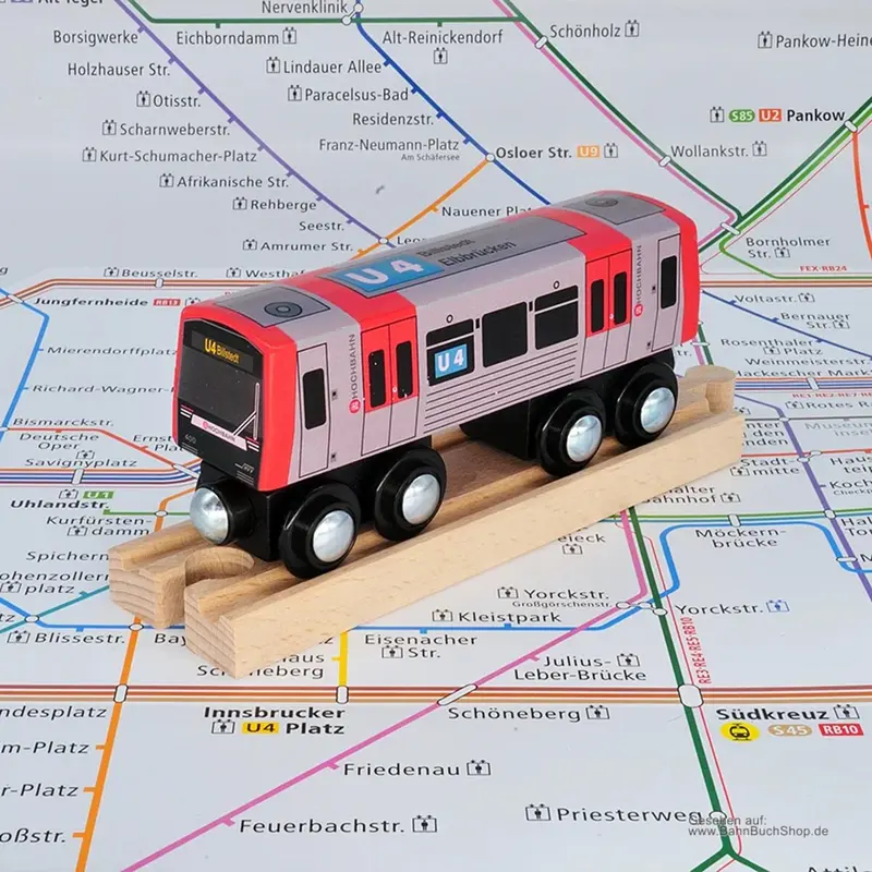 tiny trainz Holz U-Bahn Hamburg U4