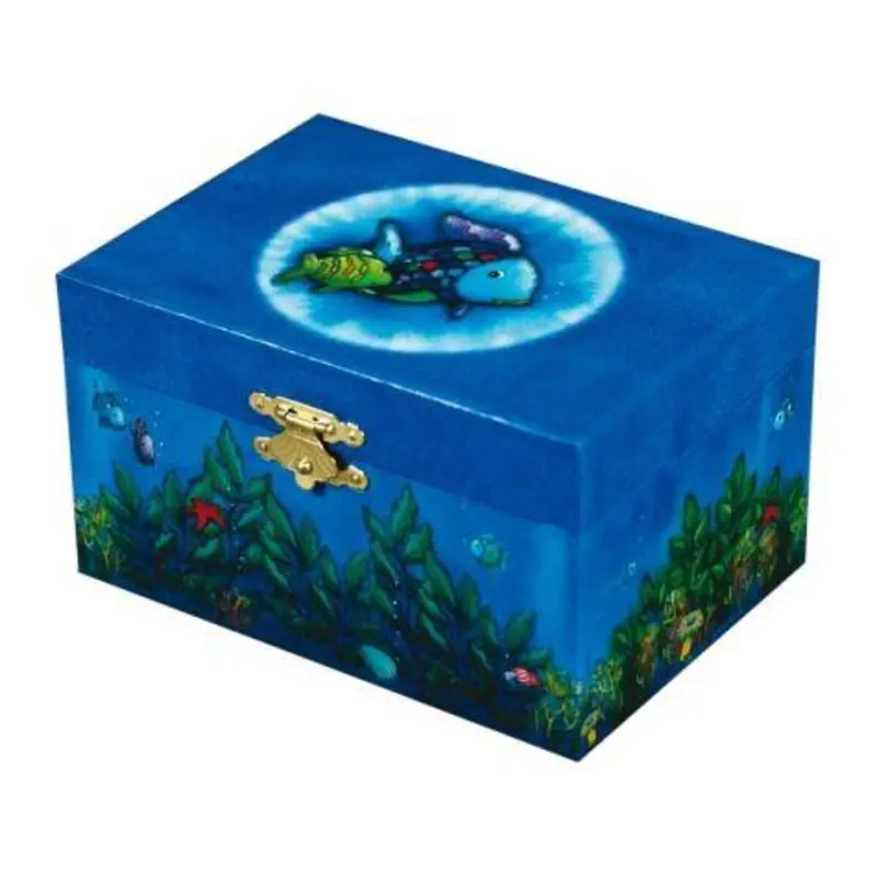 Trousselier Spieldose Regenbogenfisch© Blau