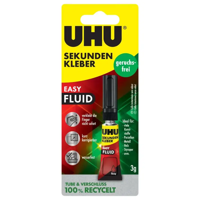 UHU Sekundenkleber Easy-Fluid 3g