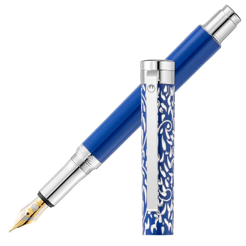 Waldmann Xetra Vienna Blau Füllfederhalter